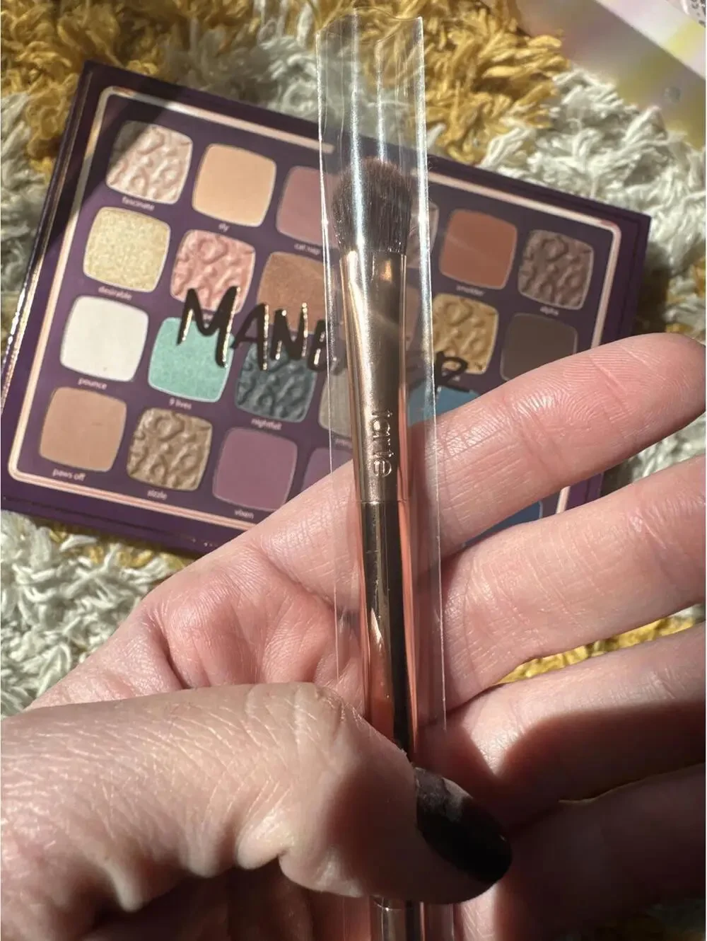 NIB Tarte Cosmetics Nightfall Eyeshadow Palette w/ NEW Eyeshadow Brush